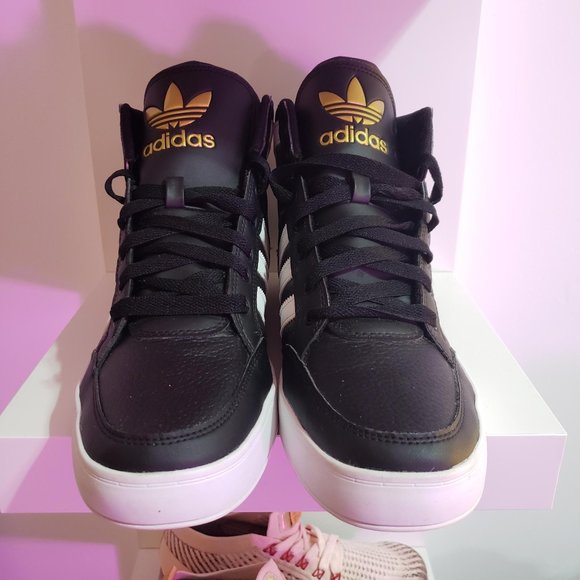 SOLD- Adidas Mens Hard Court High Top Sneakers - Picture 7 of 9